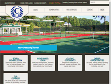 Tablet Screenshot of crest-management.com